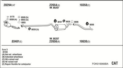 WALKER FOK016966BA WALKER FOK016966BA