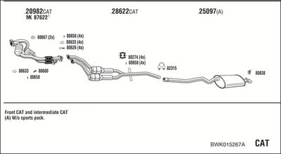WALKER BWK015267A