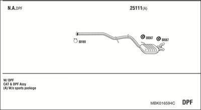 WALKER MBK016594C