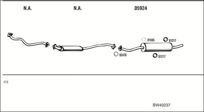 WALKER BW40237