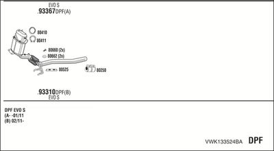 WALKER VWK133524BA