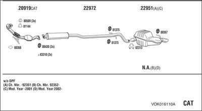 WALKER VOK016110A