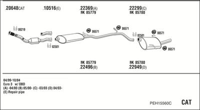 WALKER PEH15560C