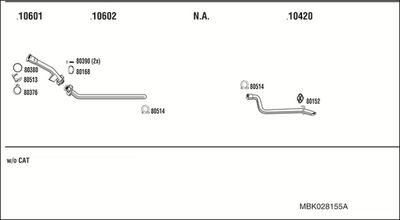 WALKER MBK028155A