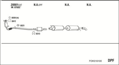 WALKER FOK016100 WALKER FOK016100
