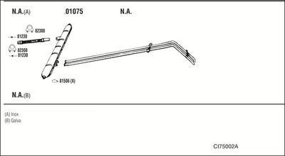 WALKER CI75002A
