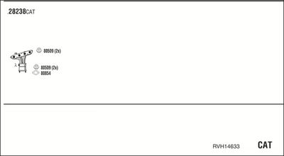 WALKER RVH14633