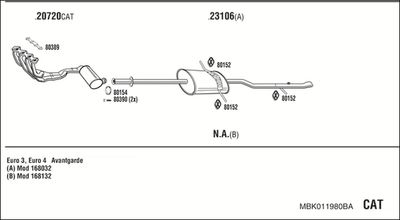 WALKER MBK011980BA