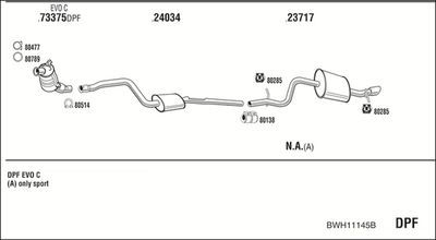 WALKER BWH11145B