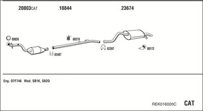 WALKER REK016020C