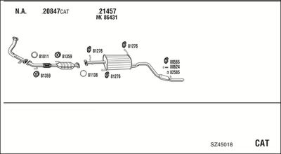 WALKER SZ45018