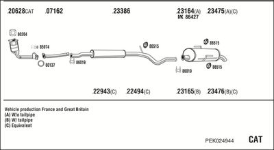 WALKER PEK024944