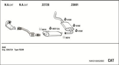 WALKER NIK016952BD