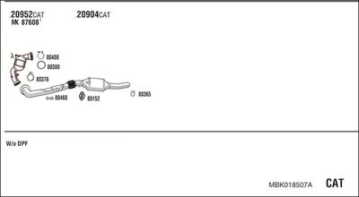 WALKER MBK018507A
