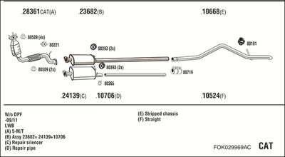 WALKER FOK029969AC