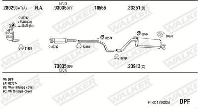 WALKER FIK018900B