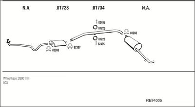 WALKER RE94005 WALKER RE94005