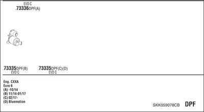WALKER SKK059078CB