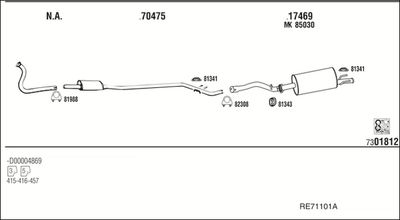 WALKER RE71101A