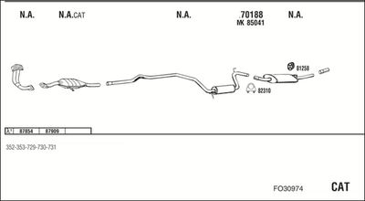 WALKER FO30974 WALKER FO30974