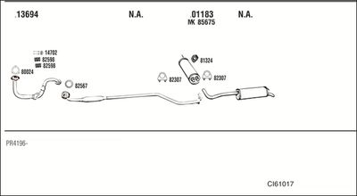 WALKER CI61017