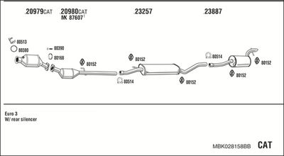 WALKER MBK028158BB