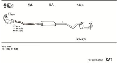 WALKER REK018642AB