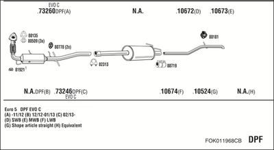 WALKER FOK011968CB