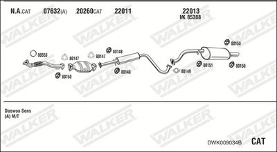 WALKER DWK009034B