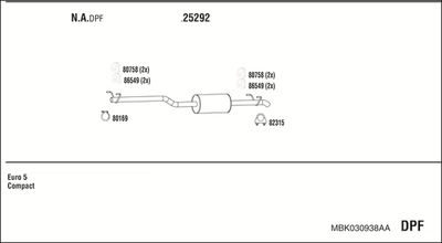 WALKER MBK030938AA