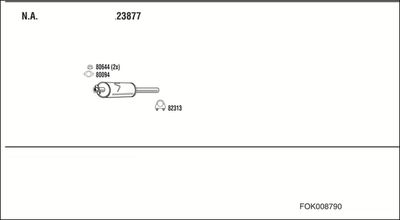 WALKER FOK008790 WALKER FOK008790