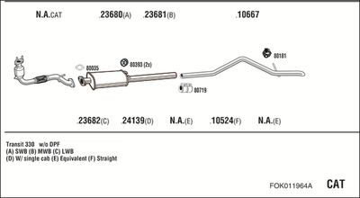 WALKER FOK011964A