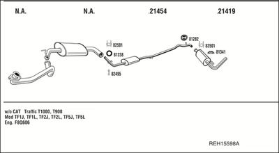 WALKER REH15598A