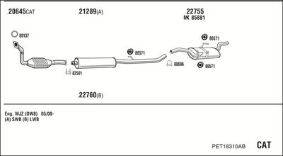 WALKER PET18310AB