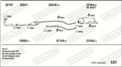 WALKER PEK132659A