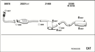 WALKER RE96023B WALKER RE96023B