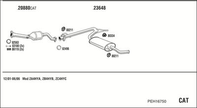 WALKER PEH16750