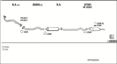 WALKER OP40053A WALKER OP40053A