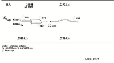 WALKER MBK014992A