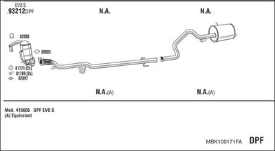 WALKER MBK100171FA