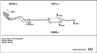 WALKER MBK008387BB