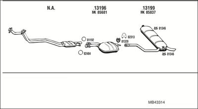WALKER MB43314
