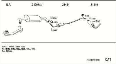 WALKER REH15598B