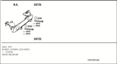 WALKER VW70313A