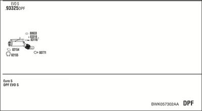 WALKER BWK057302AA