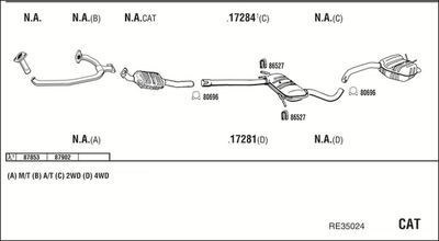 WALKER RE35024 WALKER RE35024