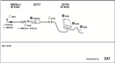 WALKER DWK033216