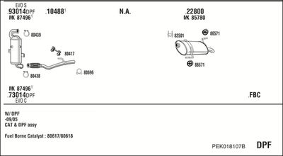 WALKER PEK018107B