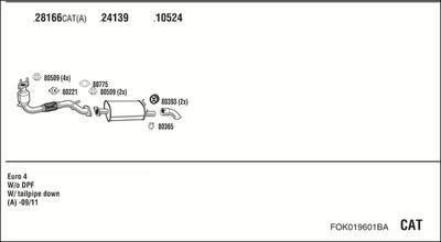 WALKER FOK019601BA