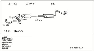 WALKER FOK135645AB